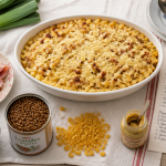 Recette facile pas cher gratin coquillettes table
