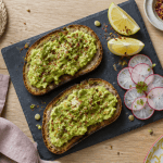 recettes toast avocat pain levain avocat écrasé