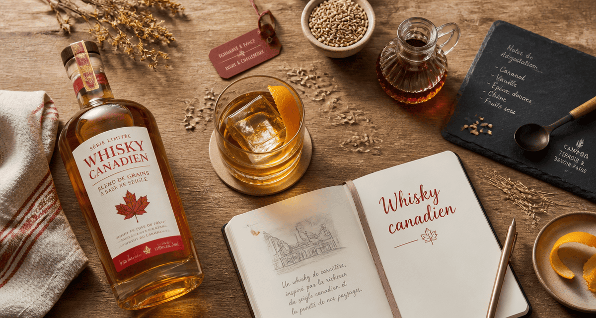 whisky canadien verre seigle érable