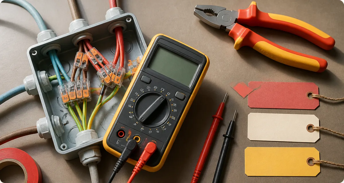 Cable electrique couleur : identifier phase neutre terre en sécurité