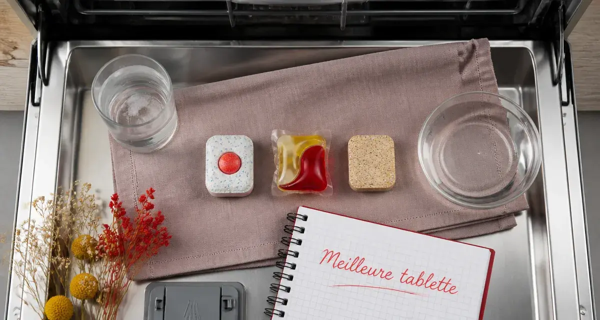 Meilleure tablette lave vaisselle : pastilles et gel pour lave-vaisselle