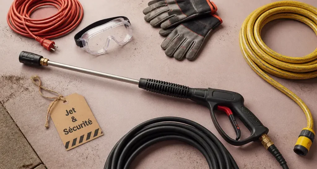 Utilisation karcher : règles de sécurité et réglages précis