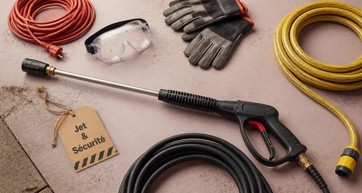 Utilisation karcher : règles de sécurité et réglages précis