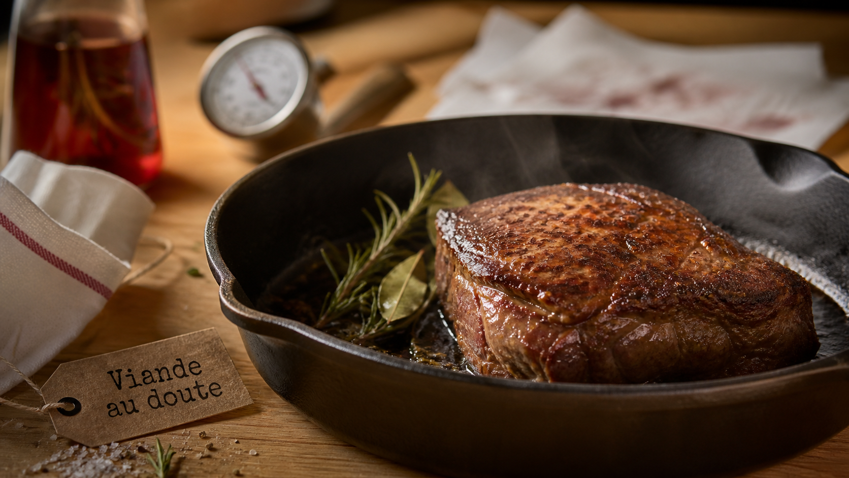 Viande qui sent fort à la cuisson : maturation ou décomposition, bœuf en cuisson