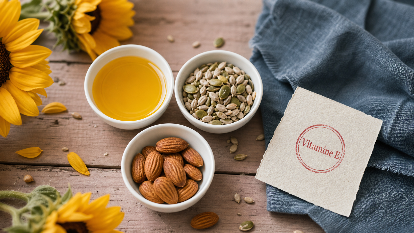 À quoi sert la vitamine E : huile, peau et compléments