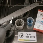Comment fonctionne un lave vaisselle : jets chauds, pompe de cyclage et cycle 4 étapes