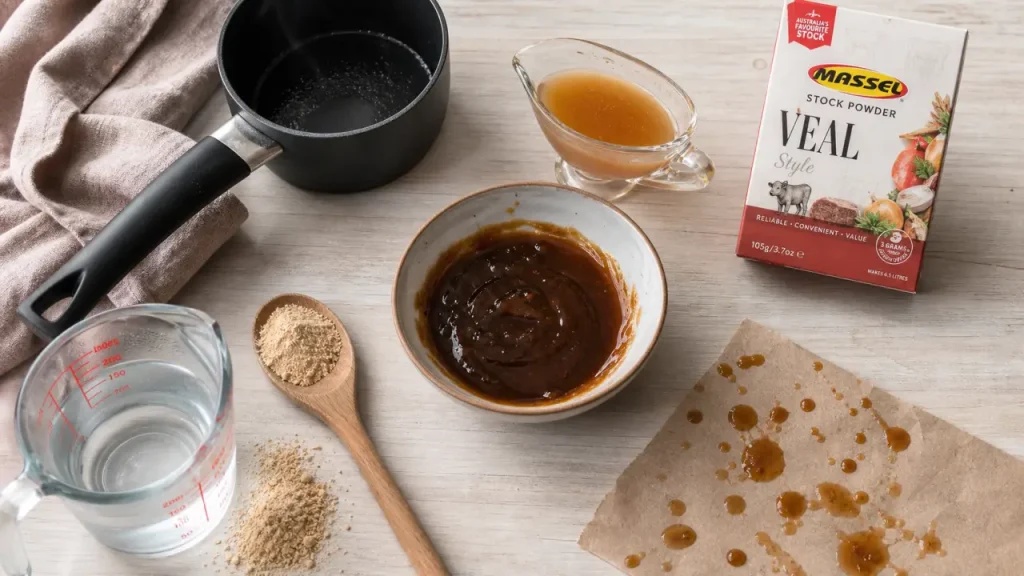 Fond de veau en poudre, liquide ou maison : le bon dosage pour sauces et mijotés