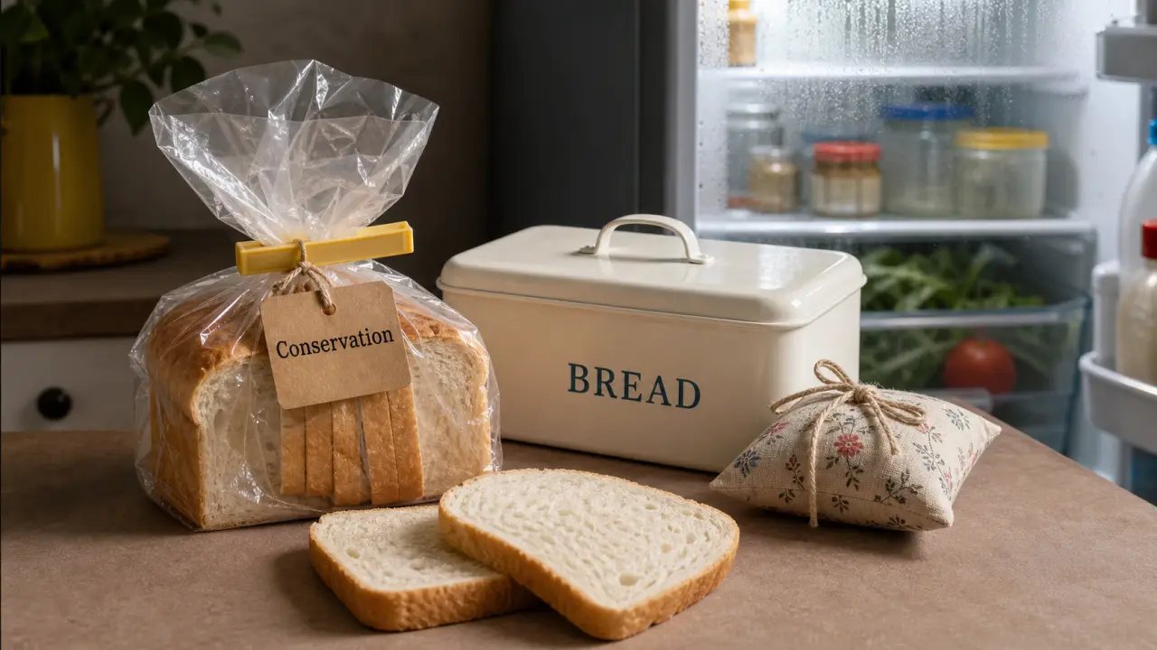 Conservation pain de mie : pain de mie au frigo et au congélateur