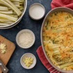 Cuisson cote de blette en gratin fondant
