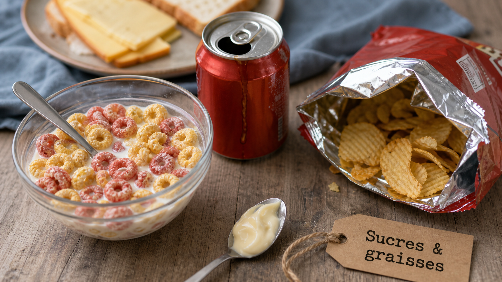 Les pires aliments qui font grossir : sucres liquides, fritures et produits ultra-transformés