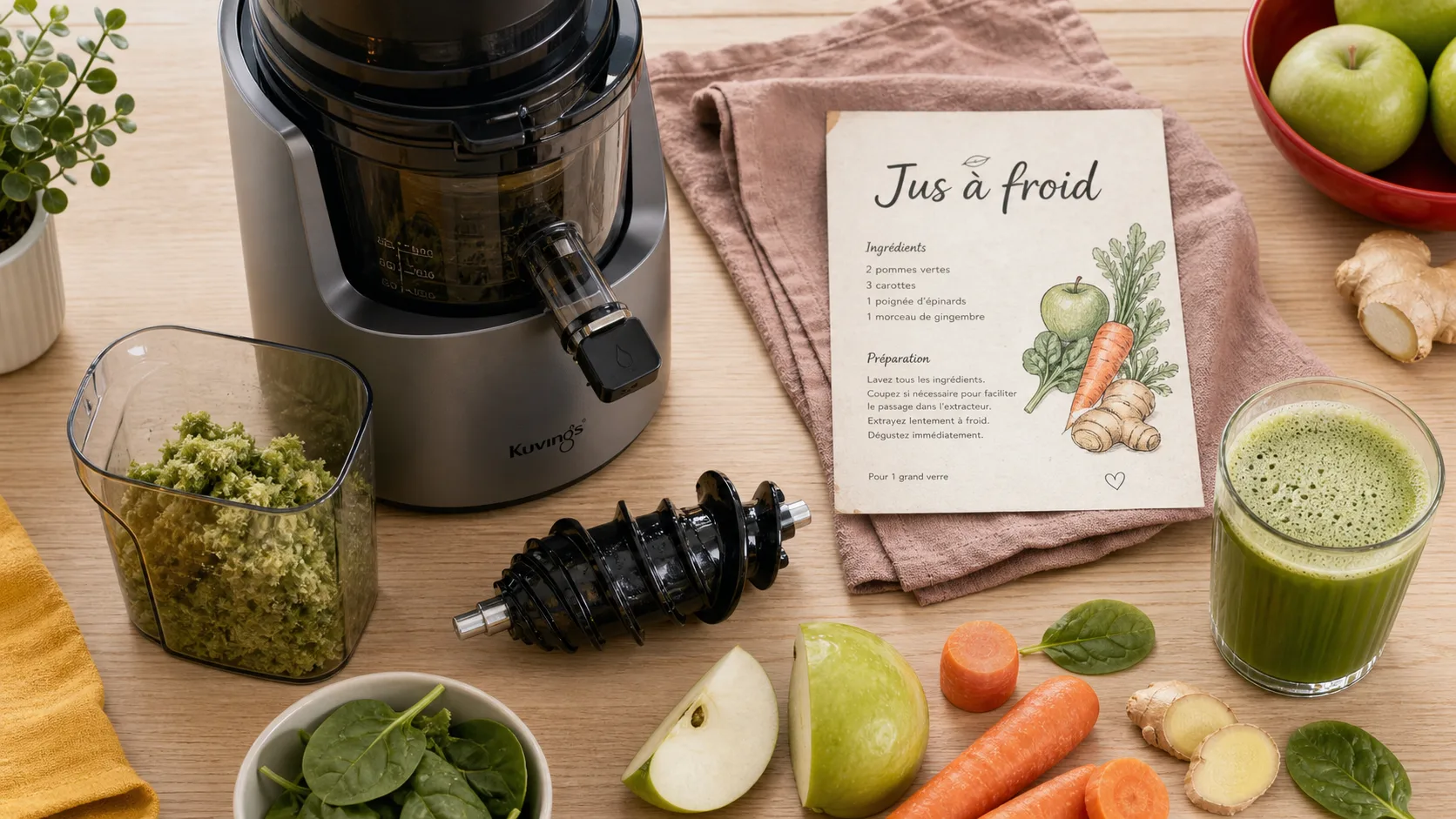 Meilleur extracteur de jus 2024 : 100 tr/min ou 8000 tr/min, jus à froid vertical