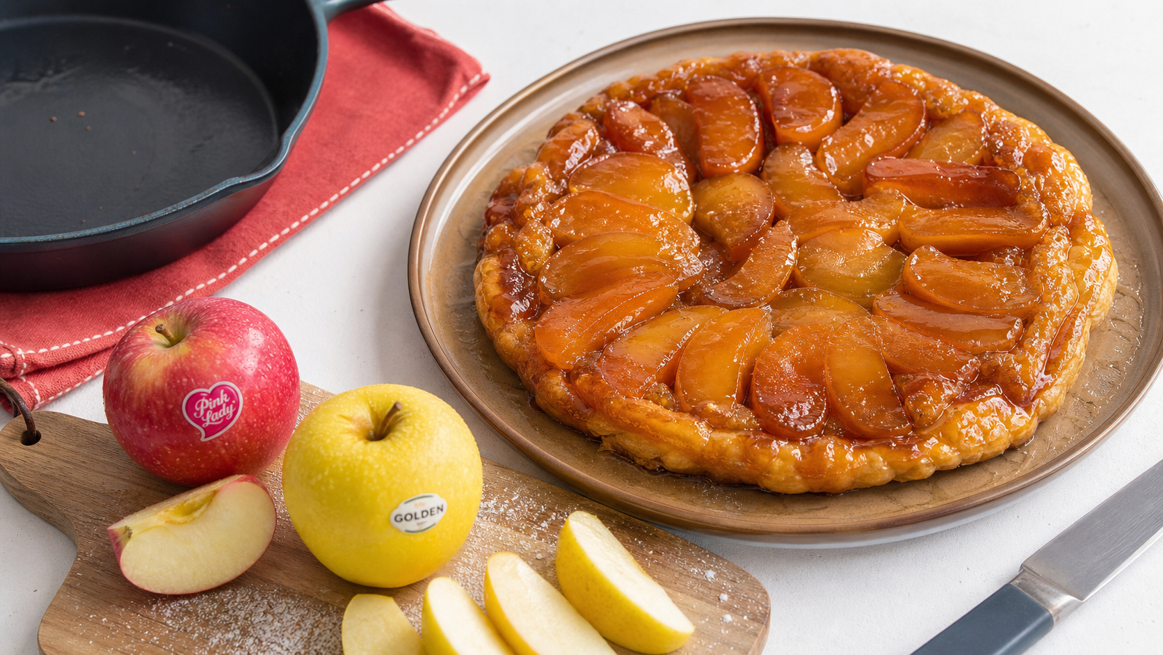 Pomme tarte tatin : pommes fondantes pour tarte