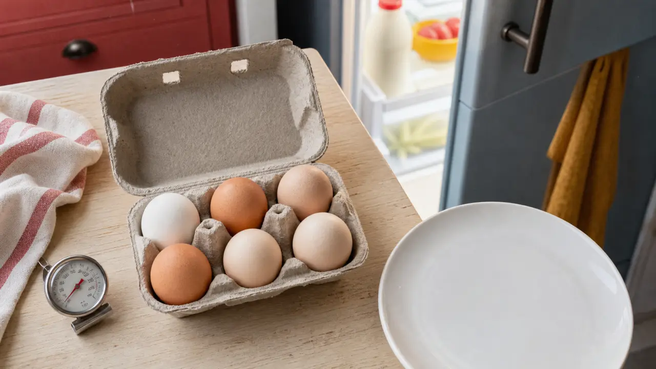 Pourquoi ne pas mettre les oeufs au frigo : boîte d’œufs, cuticule et condensation au réfrigérateur