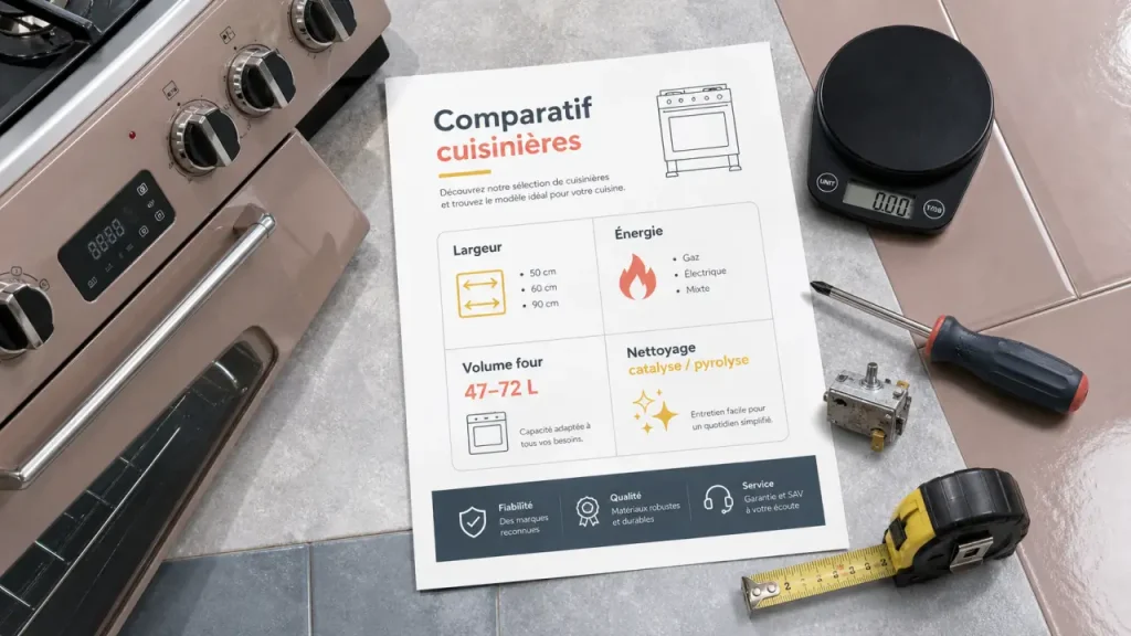 Gaz, électrique ou mixte : ce qui fait vraiment monter le prix d’une cuisinière