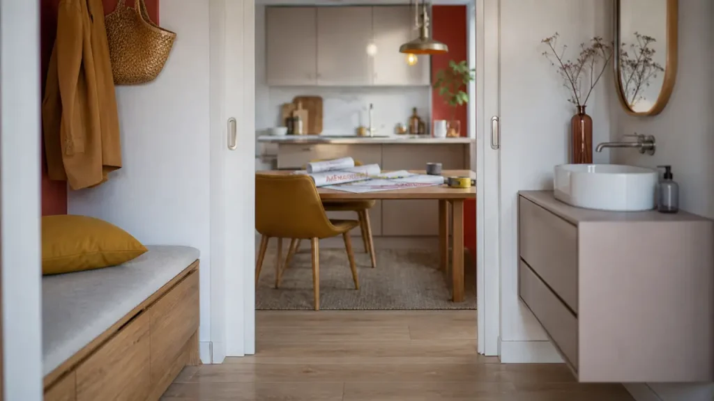 Aménagement intérieur : les leviers concrets pour gagner de la place sans bloquer la circulation