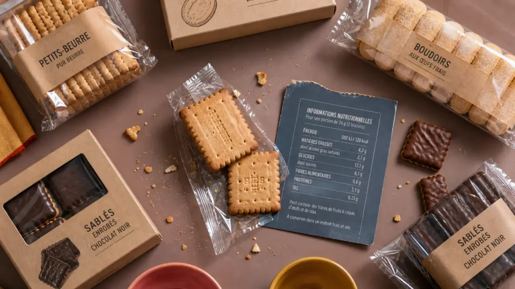 Biscuits industriels : portions, calories, Nutriscore et recette maison pour choisir sans se tromper