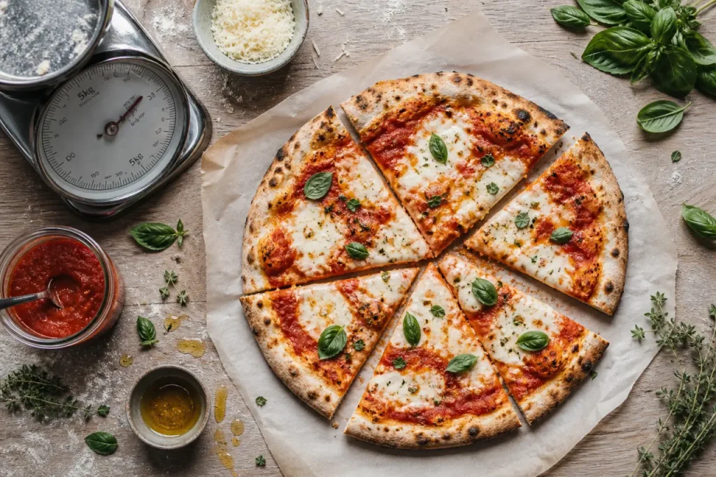 Calories pizza : 30 cm, pâte fine et garnitures qui font vraiment varier le total