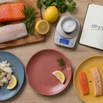 Combien de gramme de poisson par personne : 120 g cru sur une balance