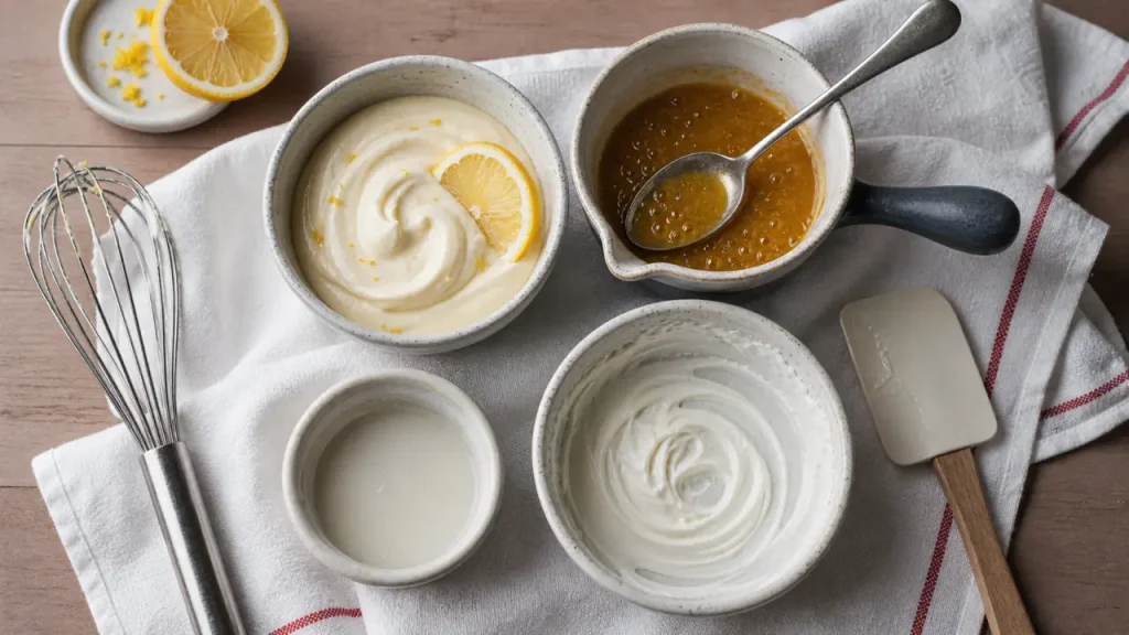 Crème trop liquide : citron, feu doux ou fécule selon l’usage