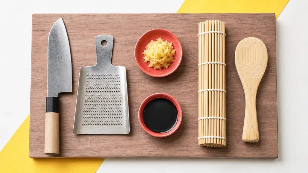 Cuisine japonaise : quels ustensiles garder pour couper, rouler et cuire juste ?