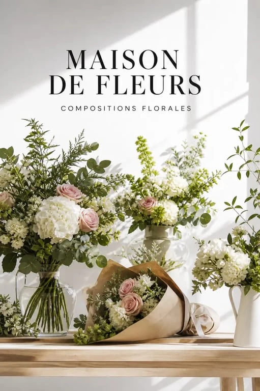 Bettina maison de fleurs et décoration, bouquets et compositions florales fraîches
