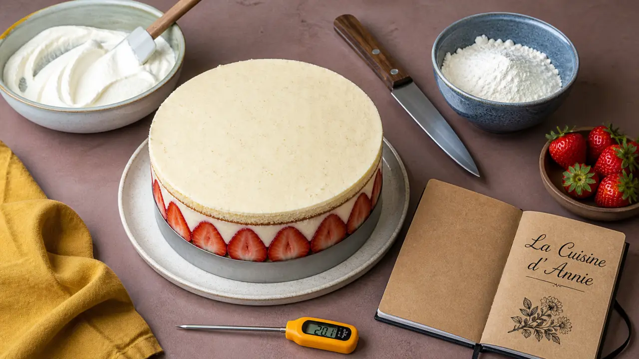 La cuisine d'annie recettes : fraisier maison