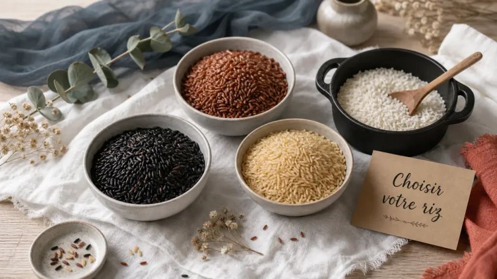 Santé, goût, cuisson : quel riz choisir selon votre usage ?