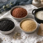 Quel est le meilleur riz : basmati complet, riz noir, riz complet, cuisson