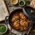 Recettes médiévales : 125 recettes de cuisine du moyen âge — poulet aux amandes