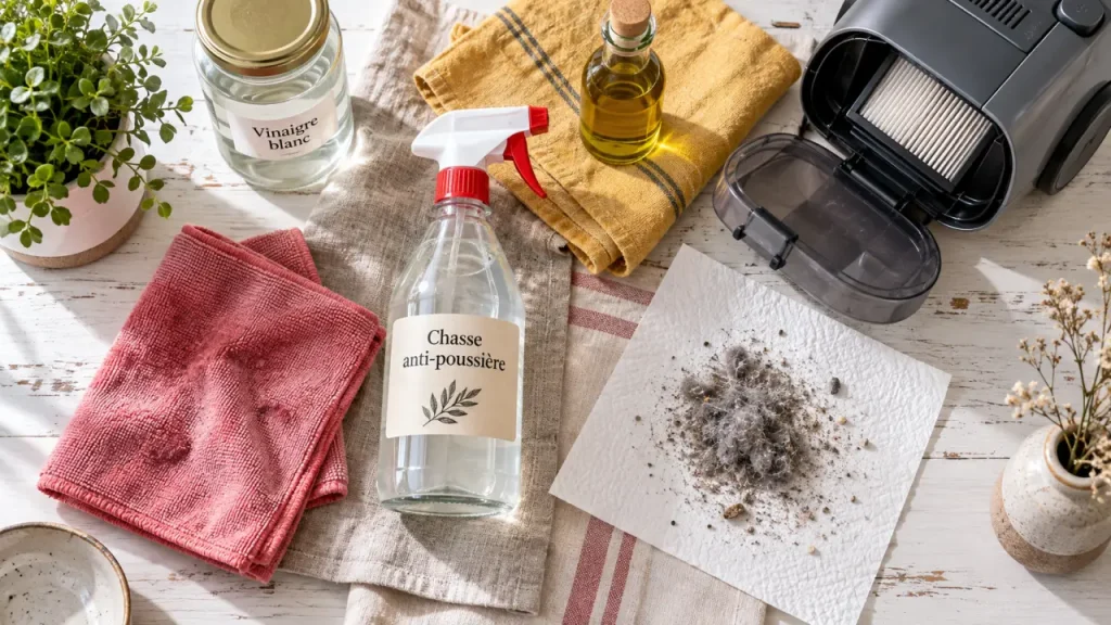 Poussière dans la maison : 7 astuces naturelles pour l&rsquo;éliminer durablement