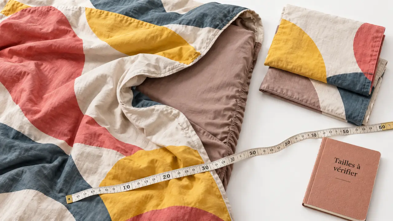 Linge de maison Jalla : parure de lit et tailles à vérifier