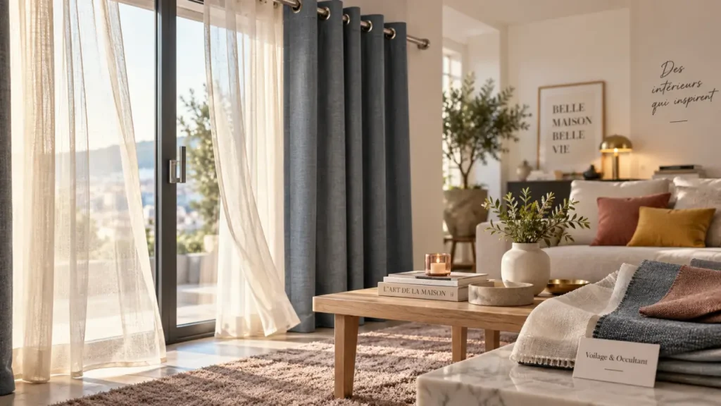 Le bon rideau pour chaque pièce, entre lumière, intimité et confort